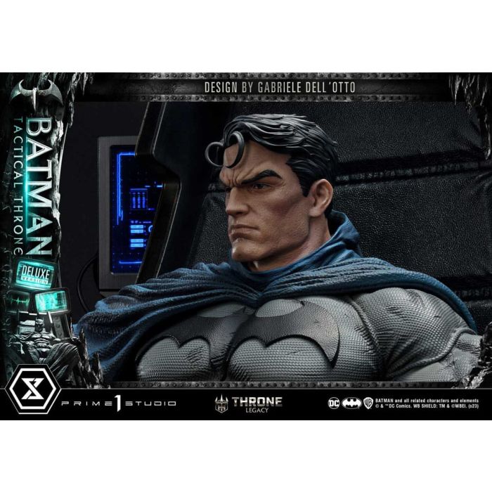 DC Comics Throne Legacy Collection Statue 1/3 Batman Tactical Throne Deluxe Version 57 cm