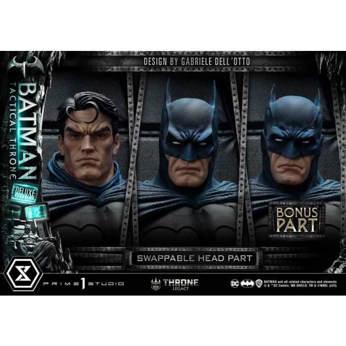 DC Comics Throne Legacy Collection Statue 1/3 Batman Tactical Throne Deluxe Bonus Version 57 cm