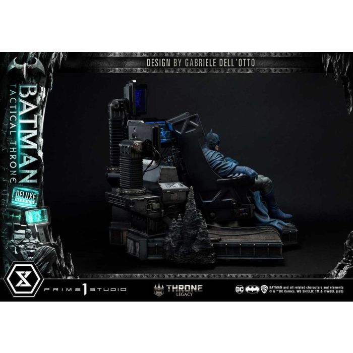 DC Comics Throne Legacy Collection Statue 1/3 Batman Tactical Throne Deluxe Bonus Version 57 cm
