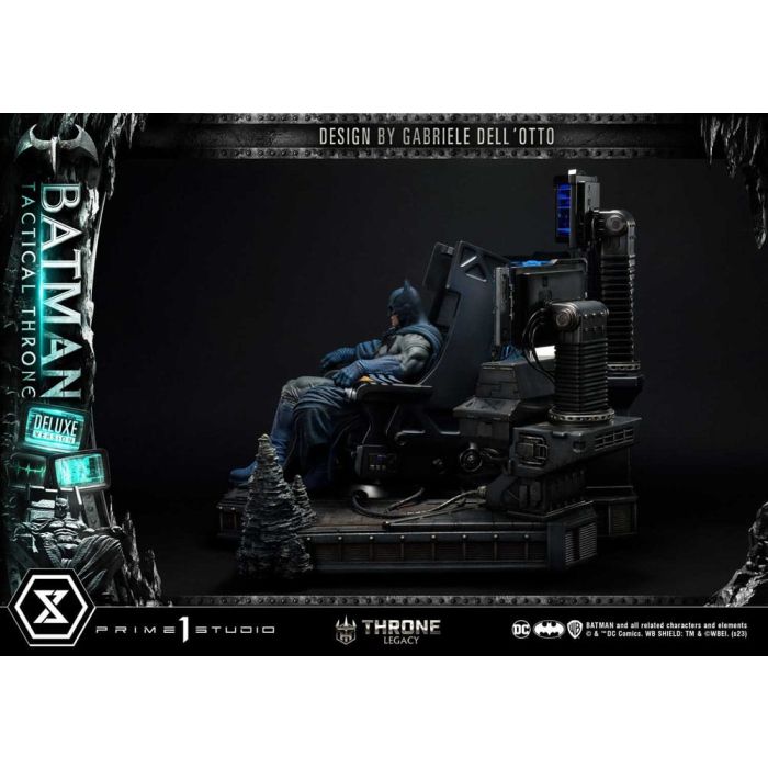 DC Comics Throne Legacy Collection Statue 1/3 Batman Tactical Throne Deluxe Bonus Version 57 cm