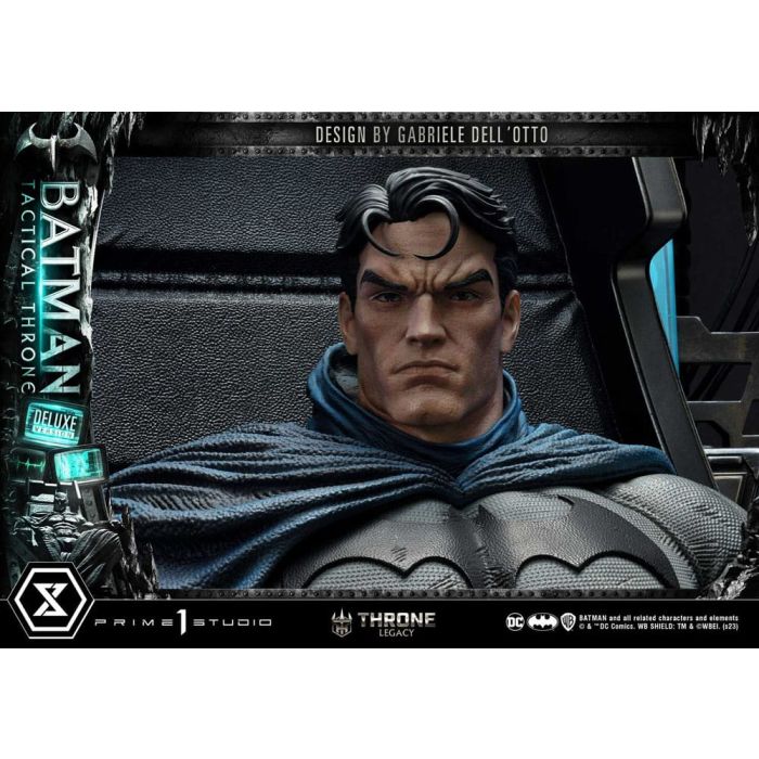 DC Comics Throne Legacy Collection Statue 1/3 Batman Tactical Throne Deluxe Bonus Version 57 cm