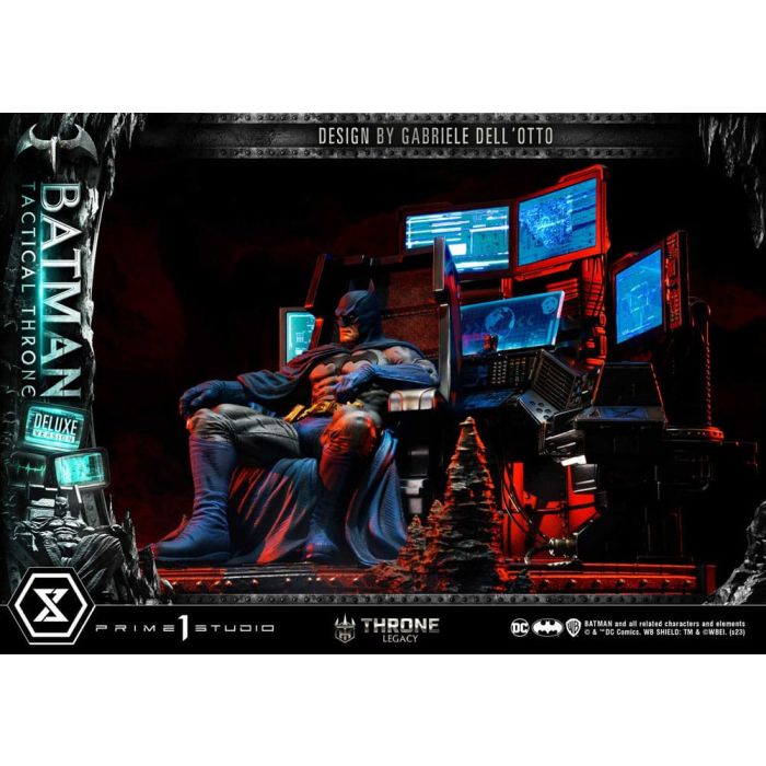 DC Comics Throne Legacy Collection Statue 1/3 Batman Tactical Throne Deluxe Bonus Version 57 cm