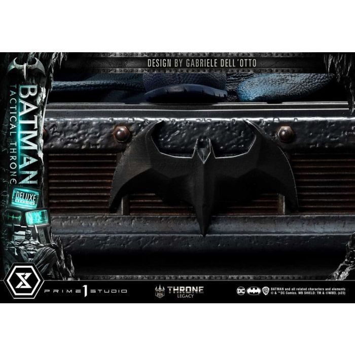 DC Comics Throne Legacy Collection Statue 1/3 Batman Tactical Throne Deluxe Bonus Version 57 cm
