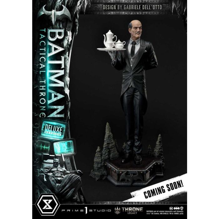 DC Comics Throne Legacy Collection Statue 1/3 Batman Tactical Throne Deluxe Bonus Version 57 cm