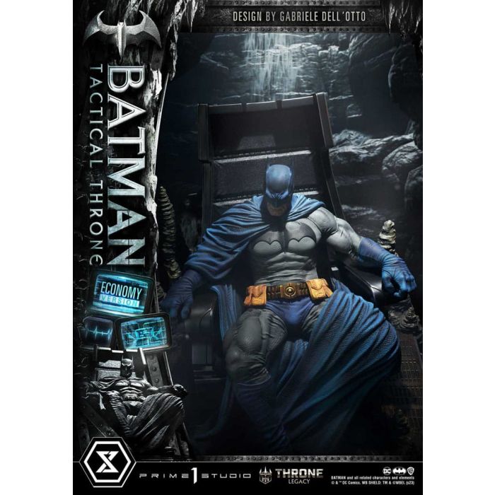 DC Comics Throne Legacy Collection Statue 1/3 Batman Tactical Throne Economy Version 46 cm