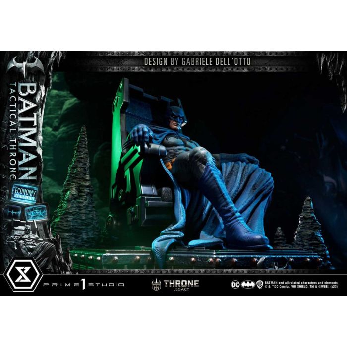 DC Comics Throne Legacy Collection Statue 1/3 Batman Tactical Throne Economy Version 46 cm
