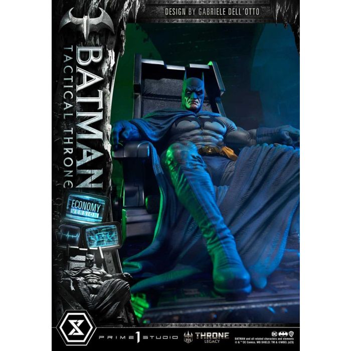 DC Comics Throne Legacy Collection Statue 1/3 Batman Tactical Throne Economy Version 46 cm