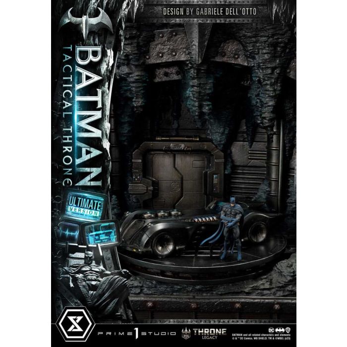 DC Comics Throne Legacy Collection Statue 1/3 Batman Tactical Throne Ultimate Version 57 cm