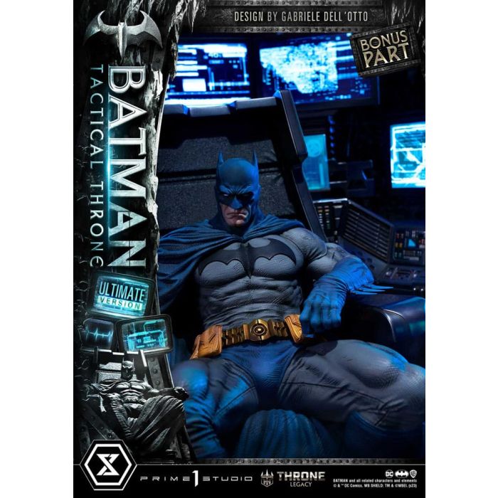DC Comics Throne Legacy Collection Statue 1/3 Batman Tactical Throne Ultimate Bonus Version 57 cm