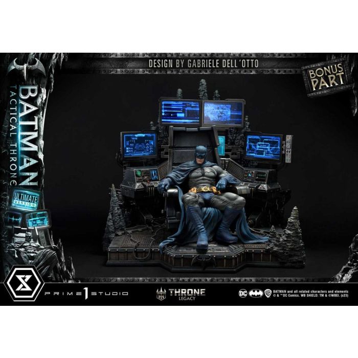 DC Comics Throne Legacy Collection Statue 1/3 Batman Tactical Throne Ultimate Bonus Version 57 cm