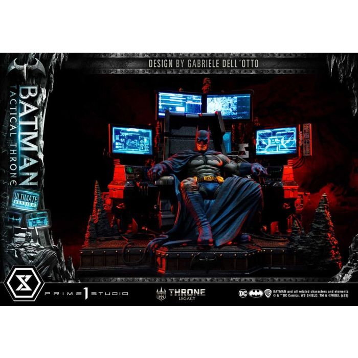 DC Comics Throne Legacy Collection Statue 1/3 Batman Tactical Throne Ultimate Bonus Version 57 cm