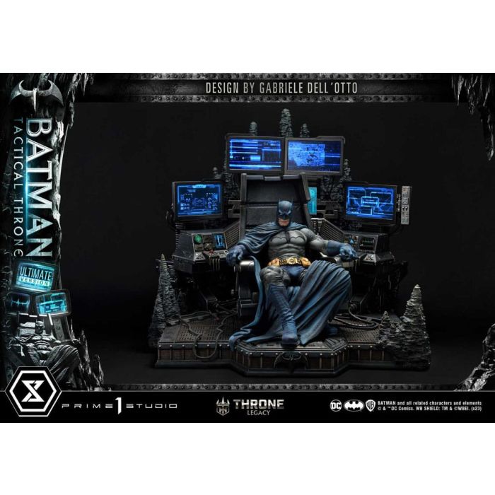 DC Comics Throne Legacy Collection Statue 1/3 Batman Tactical Throne Ultimate Bonus Version 57 cm