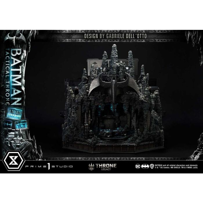 DC Comics Throne Legacy Collection Statue 1/3 Batman Tactical Throne Ultimate Bonus Version 57 cm