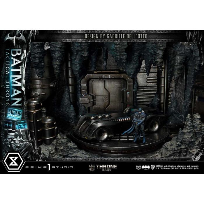 DC Comics Throne Legacy Collection Statue 1/3 Batman Tactical Throne Ultimate Bonus Version 57 cm