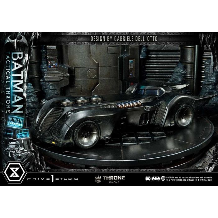DC Comics Throne Legacy Collection Statue 1/3 Batman Tactical Throne Ultimate Bonus Version 57 cm
