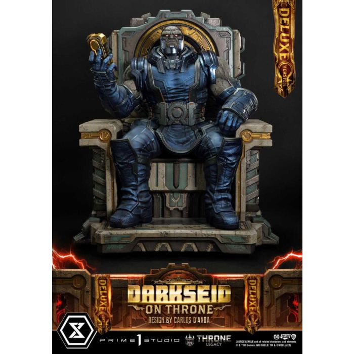 Throne Legacy Series Statue 1/4 Justice League (Comics) Darkseid on Throne Design by Carlos D'Anda Deluxe Version 65 cm
