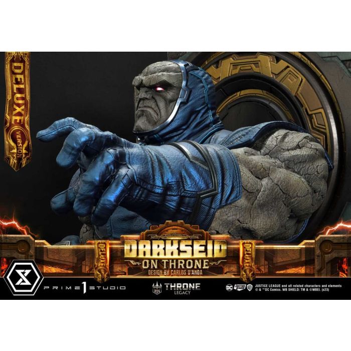 Throne Legacy Series Statue 1/4 Justice League (Comics) Darkseid on Throne Design by Carlos D'Anda Deluxe Version 65 cm
