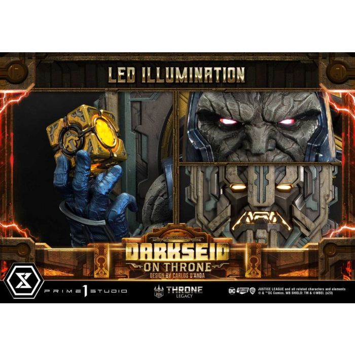Throne Legacy Series Statue 1/4 Justice League (Comics) Darkseid on Throne Design by Carlos D'Anda Deluxe Version 65 cm