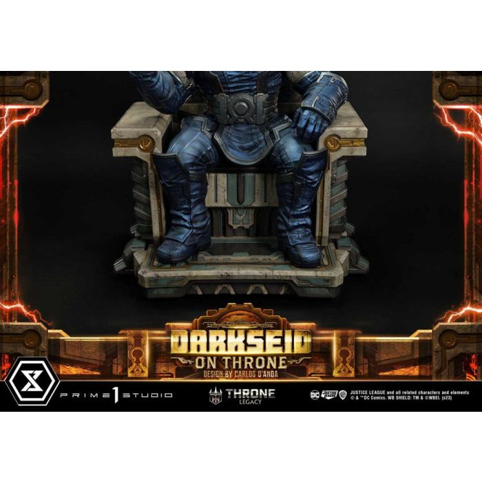 Throne Legacy Series Statue 1/4 Justice League (Comics) Darkseid on Throne Design by Carlos D'Anda Deluxe Version 65 cm