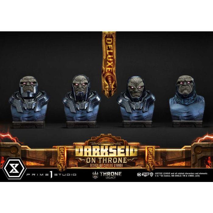 Throne Legacy Series Statue 1/4 Justice League (Comics) Darkseid on Throne Design by Carlos D'Anda Deluxe Version 65 cm