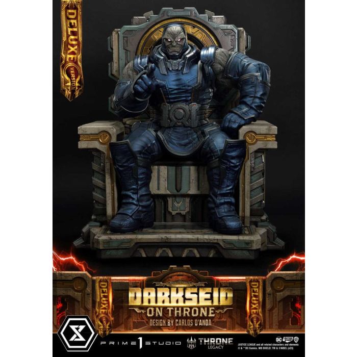 Throne Legacy Series Statue 1/4 Justice League (Comics) Darkseid on Throne Design by Carlos D'Anda Deluxe Version 65 cm