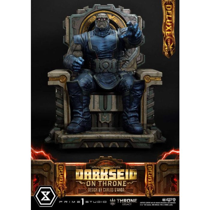 Throne Legacy Series Statue 1/4 Justice League (Comics) Darkseid on Throne Design by Carlos D'Anda Deluxe Version 65 cm