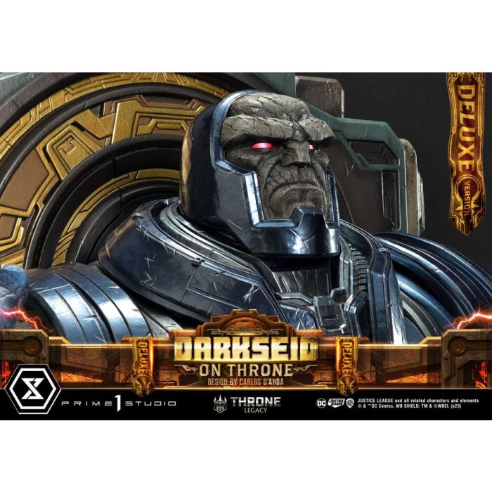Throne Legacy Series Statue 1/4 Justice League (Comics) Darkseid on Throne Design by Carlos D'Anda Deluxe Version 65 cm