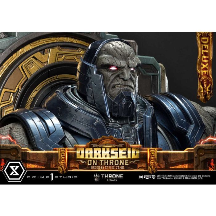 Throne Legacy Series Statue 1/4 Justice League (Comics) Darkseid on Throne Design by Carlos D'Anda Deluxe Version 65 cm