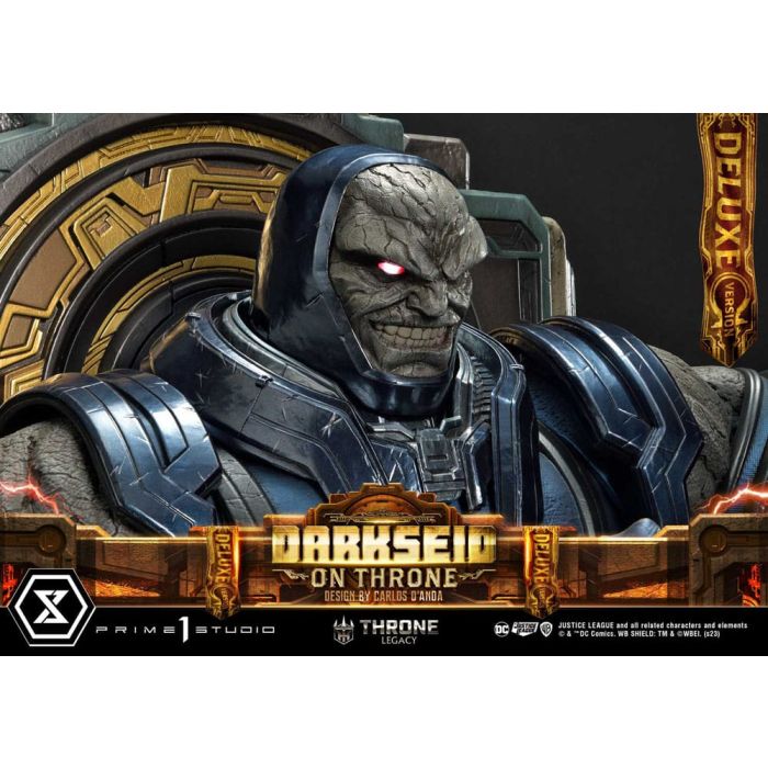 Throne Legacy Series Statue 1/4 Justice League (Comics) Darkseid on Throne Design by Carlos D'Anda Deluxe Version 65 cm