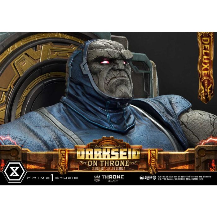 Throne Legacy Series Statue 1/4 Justice League (Comics) Darkseid on Throne Design by Carlos D'Anda Deluxe Version 65 cm