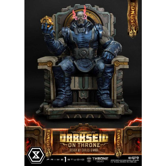 Throne Legacy Series Statue 1/4 Justice League (Comics) Darkseid on Throne Design by Carlos D'Anda Deluxe Bonus Version 65 cm