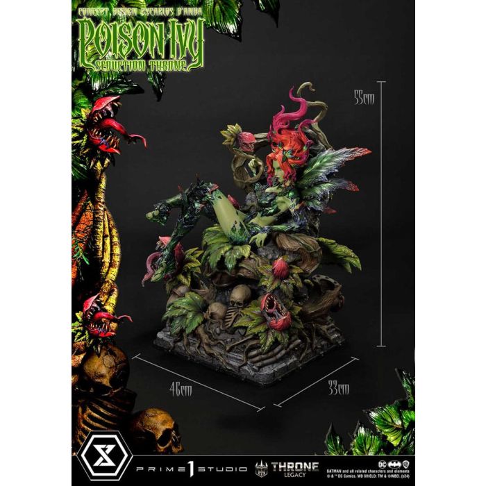 DC Comics Throne Legacy Collection Statue 1/4 Batman Poison Ivy Seduction Throne Deluxe Version 55 cm