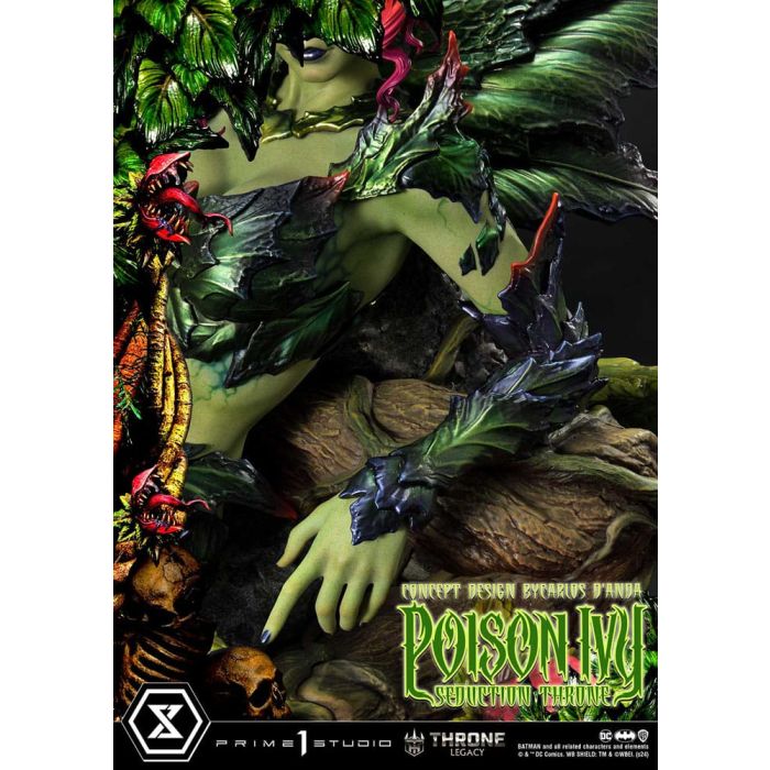 DC Comics Throne Legacy Collection Statue 1/4 Batman Poison Ivy Seduction Throne Deluxe Version 55 cm