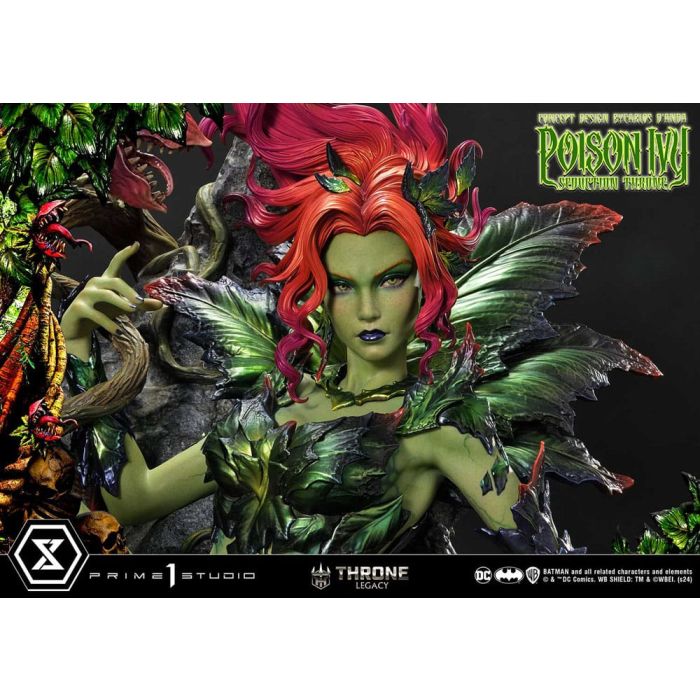 DC Comics Throne Legacy Collection Statue 1/4 Batman Poison Ivy Seduction Throne Deluxe Version 55 cm