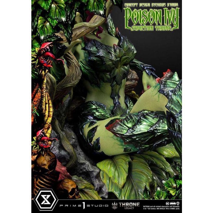 DC Comics Throne Legacy Collection Statue 1/4 Batman Poison Ivy Seduction Throne Deluxe Version 55 cm