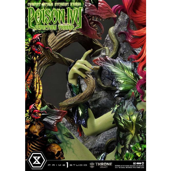 DC Comics Throne Legacy Collection Statue 1/4 Batman Poison Ivy Seduction Throne Deluxe Version 55 cm