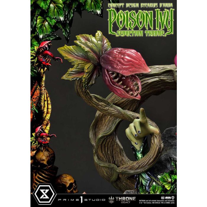 DC Comics Throne Legacy Collection Statue 1/4 Batman Poison Ivy Seduction Throne Deluxe Version 55 cm