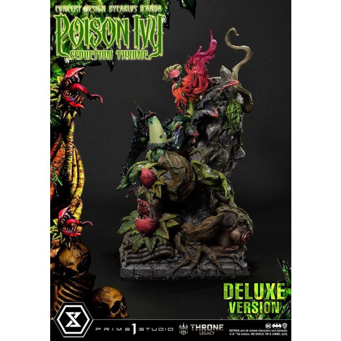 DC Comics Throne Legacy Collection Statue 1/4 Batman Poison Ivy Seduction Throne Deluxe Version 55 cm