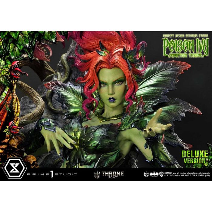 DC Comics Throne Legacy Collection Statue 1/4 Batman Poison Ivy Seduction Throne Deluxe Version 55 cm