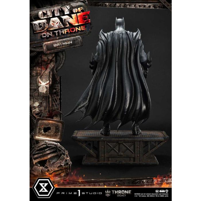 DC Comics Throne Legacy Collection Statue Statue 1/4 Flashpoint Batman Bonus Version 60 cm