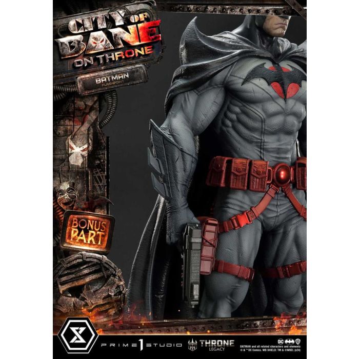 DC Comics Throne Legacy Collection Statue Statue 1/4 Flashpoint Batman Bonus Version 60 cm