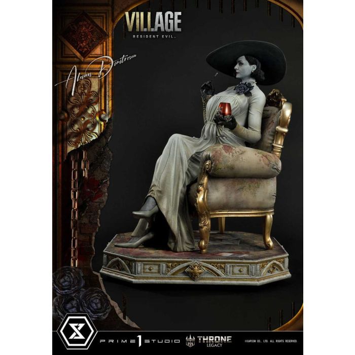Resident Evil Village Throne Legacy Collection Statue 1/4 Alcina Dimitrescu 66 cm