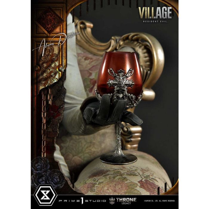 Resident Evil Village Throne Legacy Collection Statue 1/4 Alcina Dimitrescu 66 cm