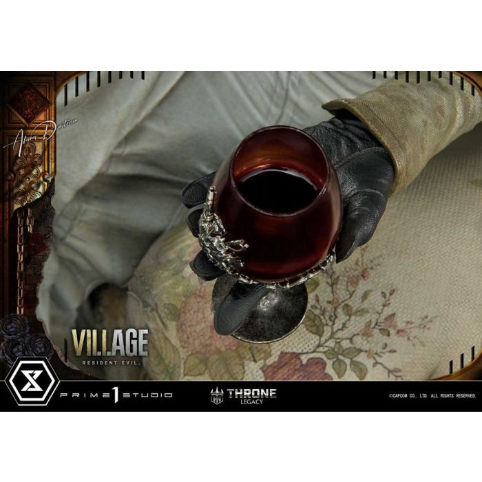 Resident Evil Village Throne Legacy Collection Statue 1/4 Alcina Dimitrescu Deluxe Version 66 cm