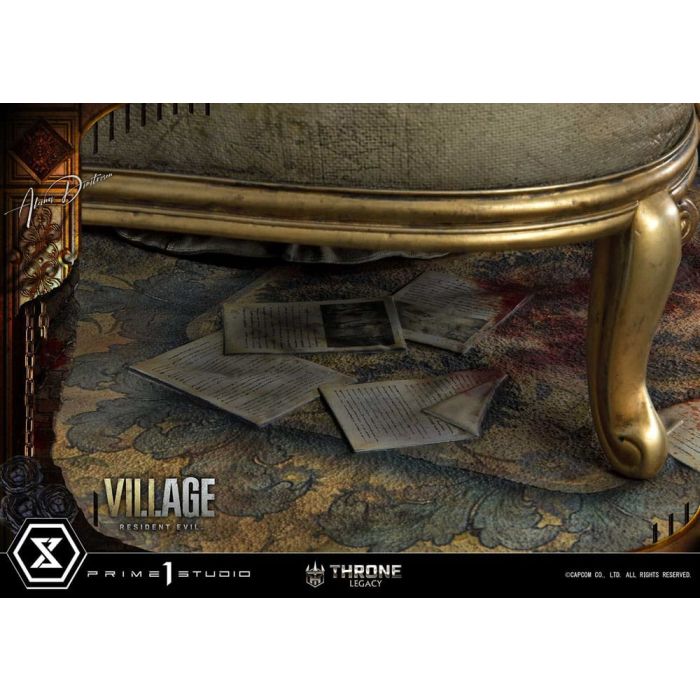 Resident Evil Village Throne Legacy Collection Statue 1/4 Alcina Dimitrescu Deluxe Version 66 cm