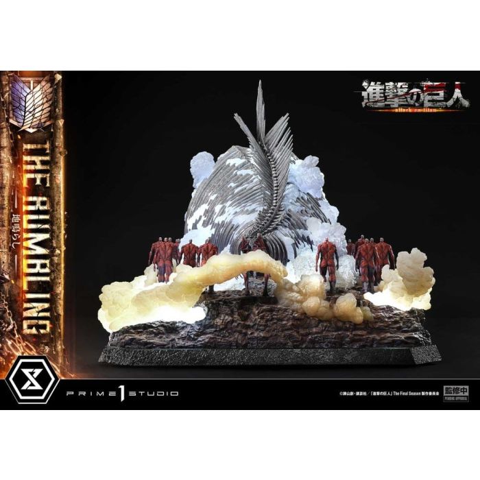 Attack on Titan West Ultimate Diorama Masterline Series Statue The Rumbling 64 cm