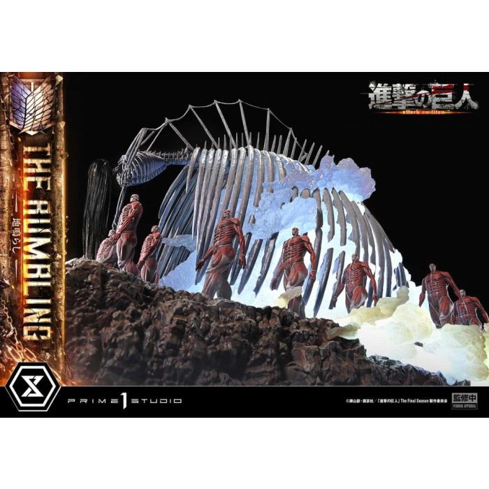 Attack on Titan West Ultimate Diorama Masterline Series Statue The Rumbling 64 cm