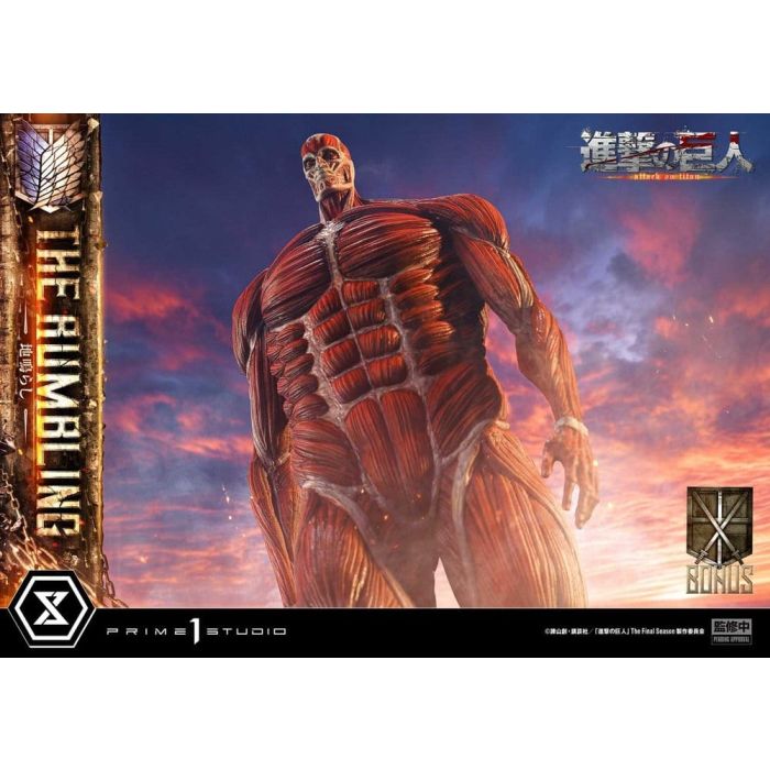Attack on Titan West Ultimate Diorama Masterline Series Statue The Rumbling Bonus Version 64 cm