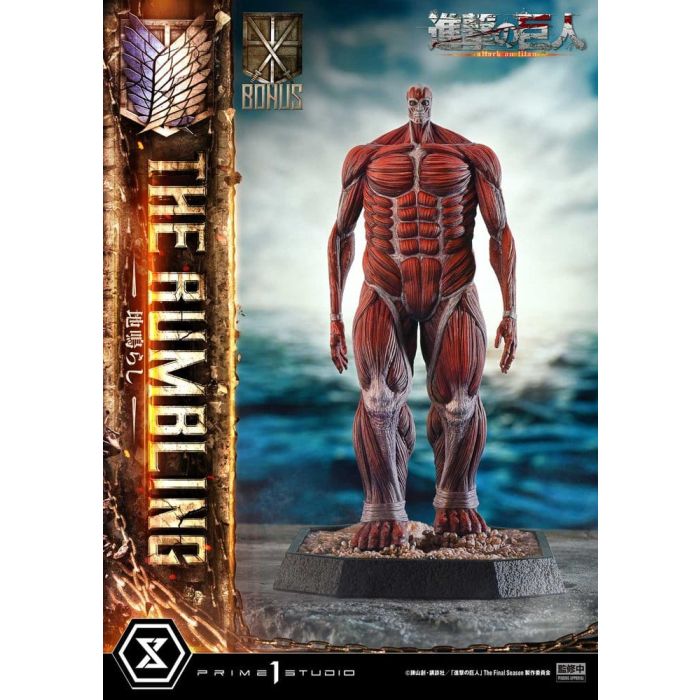 Attack on Titan West Ultimate Diorama Masterline Series Statue The Rumbling Bonus Version 64 cm