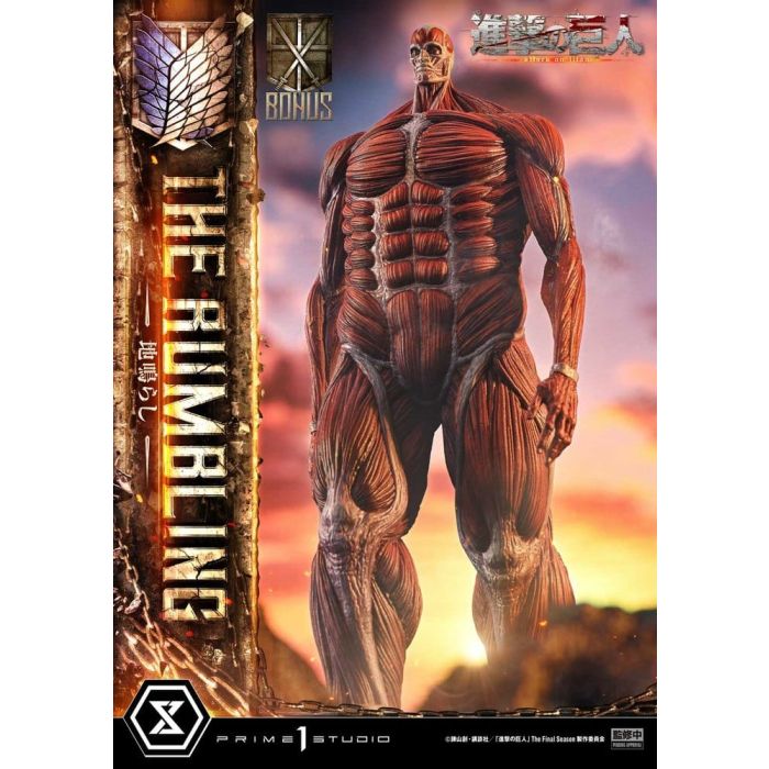 Attack on Titan West Ultimate Diorama Masterline Series Statue The Rumbling Bonus Version 64 cm